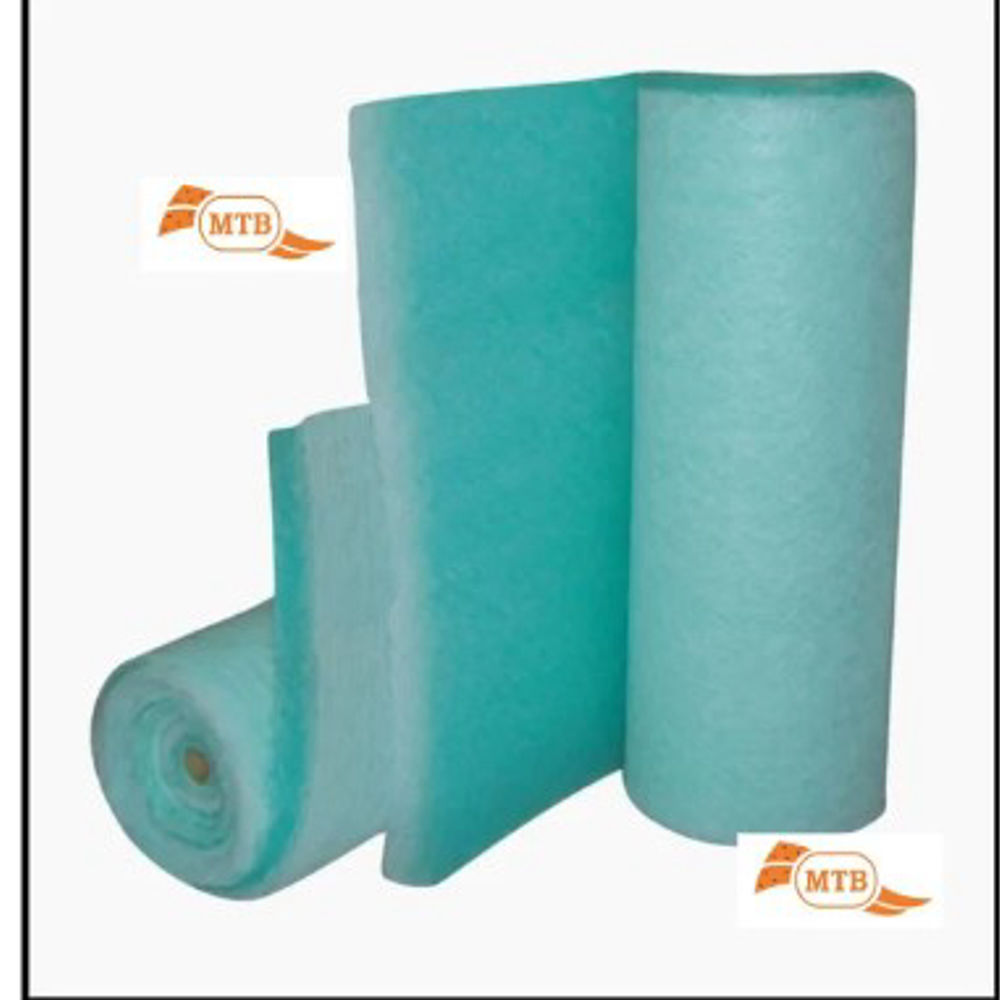 Paint Arrestor Media Supplier in India, Green and White Paint Filter Media